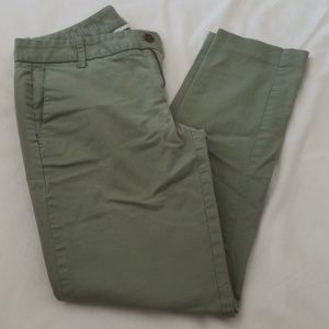 Size 4 JCrew Frankie stretch chinos